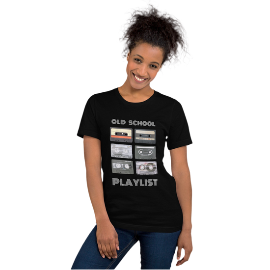 Retro Playlist Damen T-Shirt (S - 4XL)