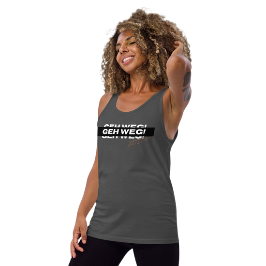 Damen Tank Top „Geh weg!“ (XS - 2XL)