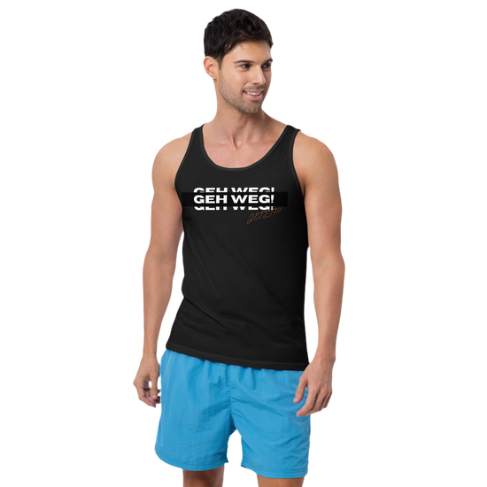 Herren Tank Top „Geh weg!“ (XS - 2XL)