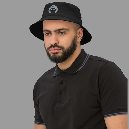 Old School Bucket Hat „Robot“