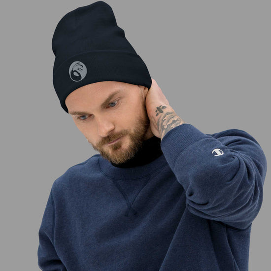 Bestickte Beanie „Ant“