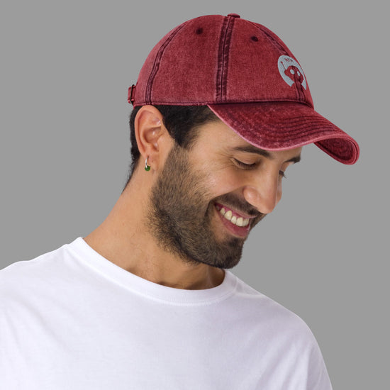 Vintage Baumwoll Cap „Robot“