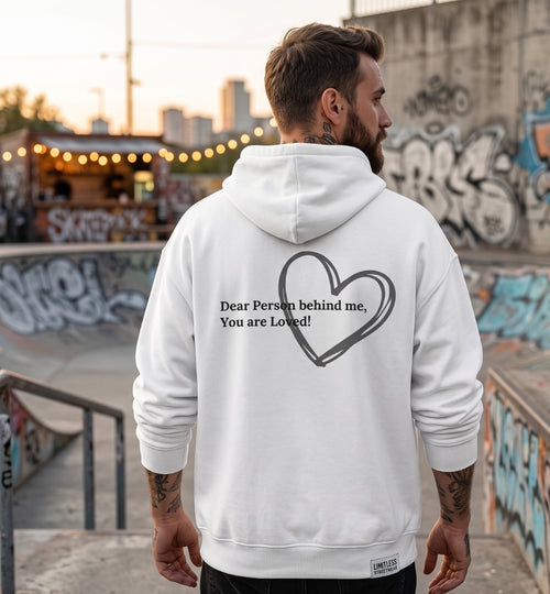 "Dear Person behind me..." Organic Hoodie