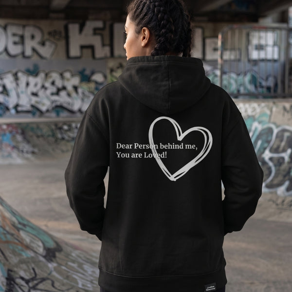 "Dear Person behind me..." Oversized Comfy and Organic Hoodie