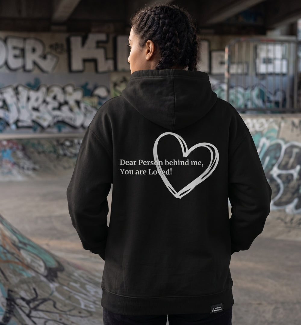 "Dear Person behind me..." Organic Hoodie