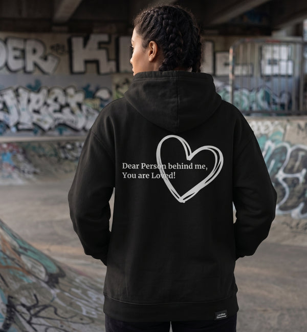 "Dear Person behind me..." Organic Hoodie