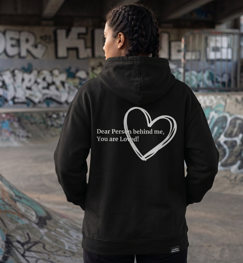 "Dear Person behind me..." Organic Hoodie