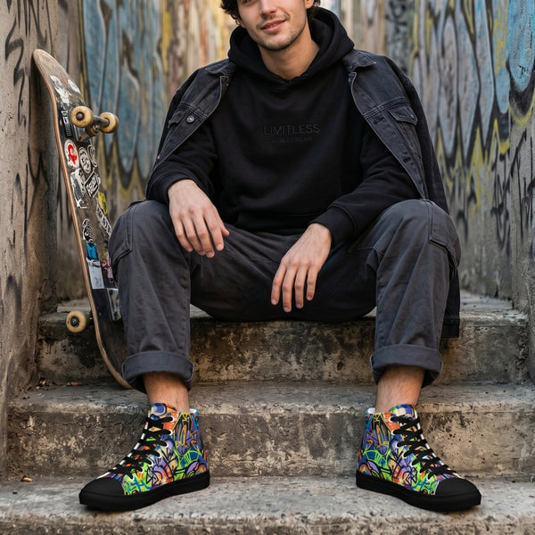 "Urban Flair" High Top Canvas