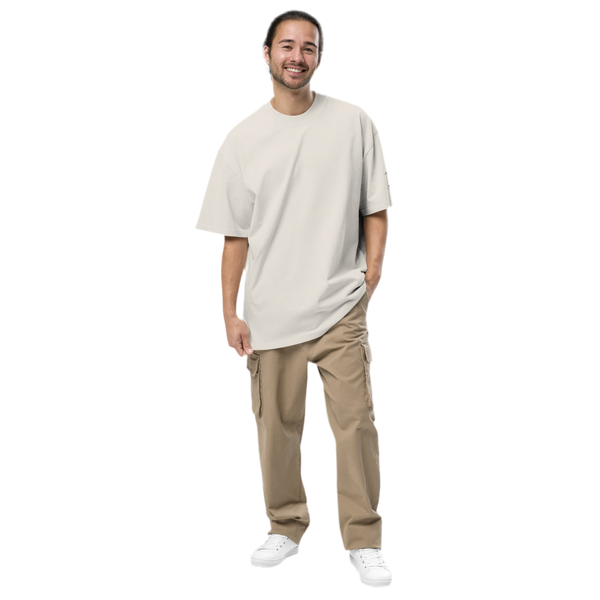 Oversized faded t-shirt „Lion“ (S - 3XL)