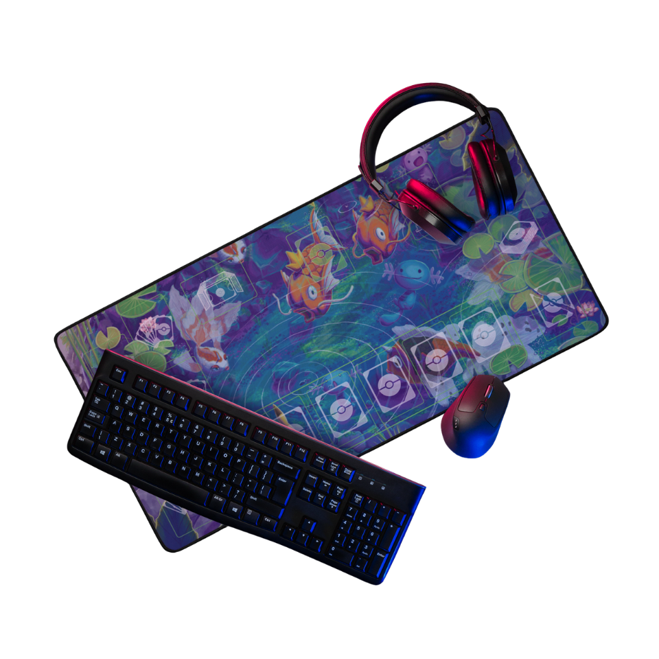 32″ × 17″ XXL Pkmn TCG Playmat "Pondside Pals"