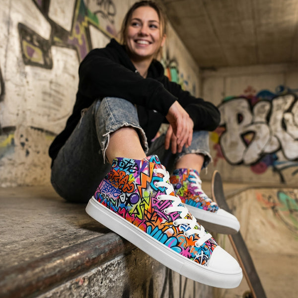 "Flash Style women" High Top Canvas