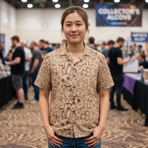 "Bug Catcher" Button Shirt