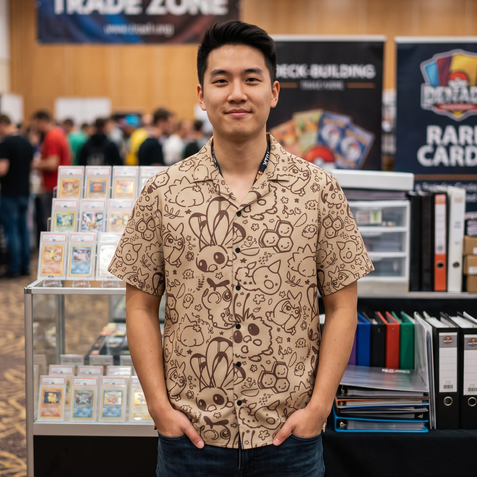 "Bug Catcher" Button Shirt