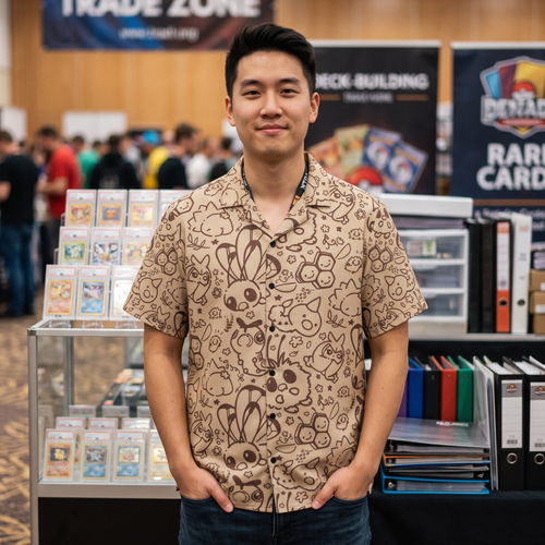 "Bug Catcher" Button Shirt