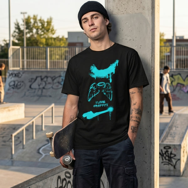"I Love Graffiti" Heavy Tee