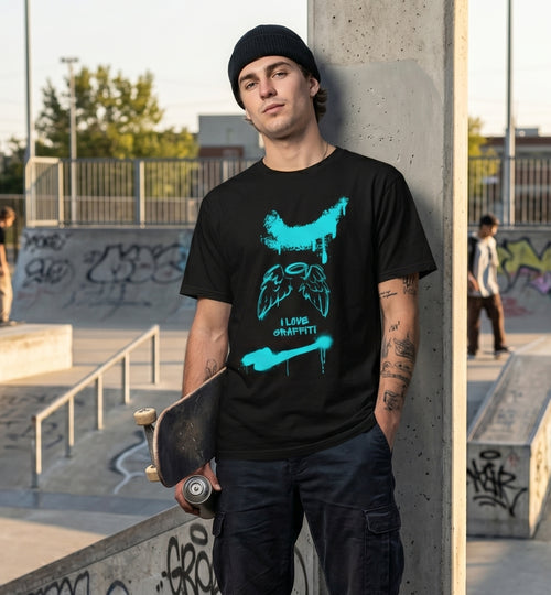 "I Love Graffiti" Heavy Tee