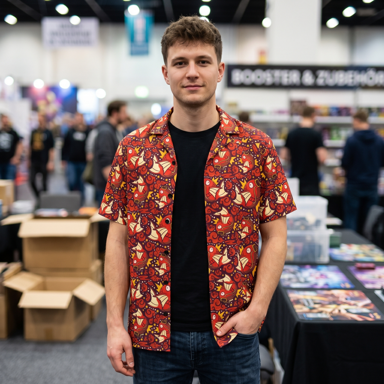 "King Karp" Button Shirt