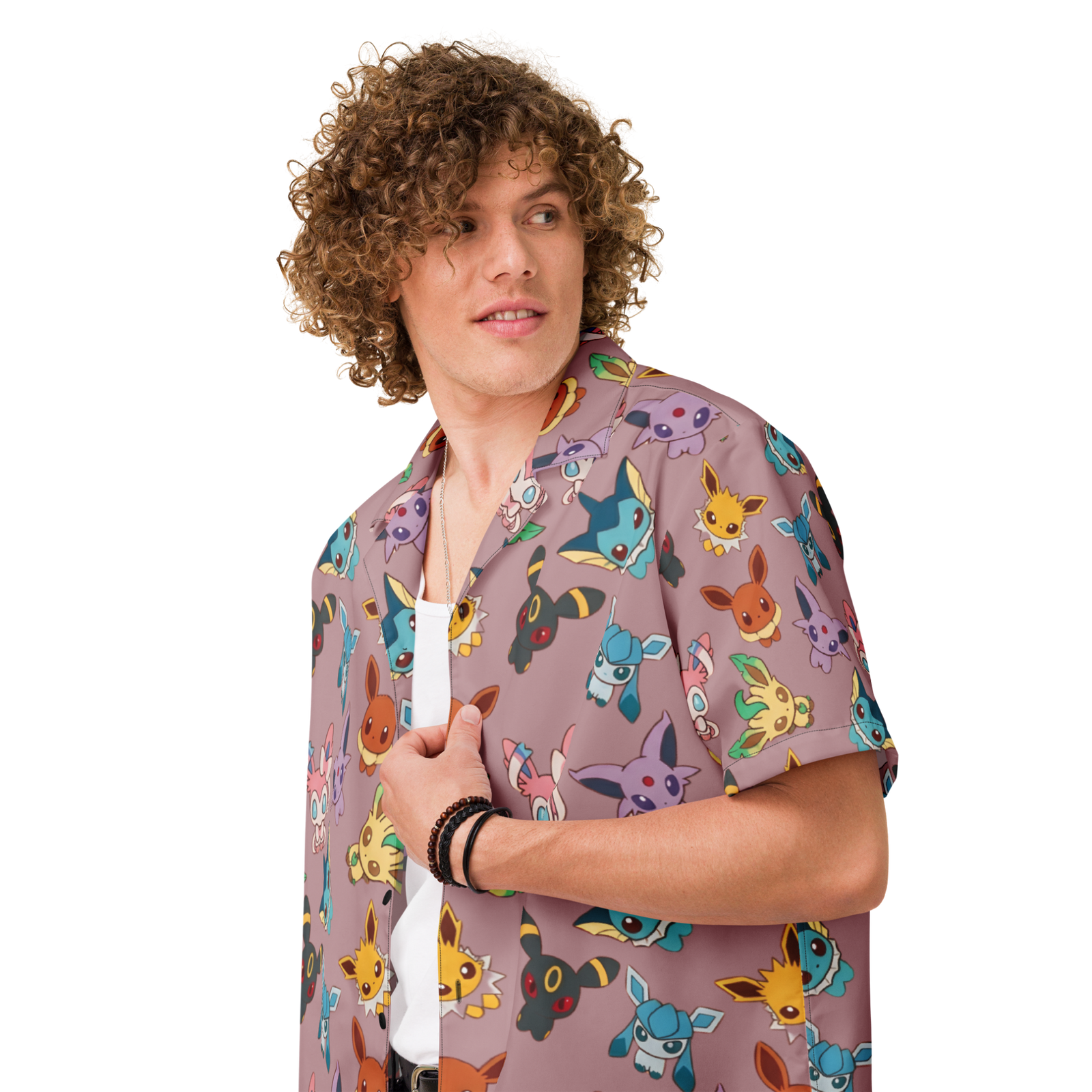 "Infinite Eeveelutions" Button Shirt