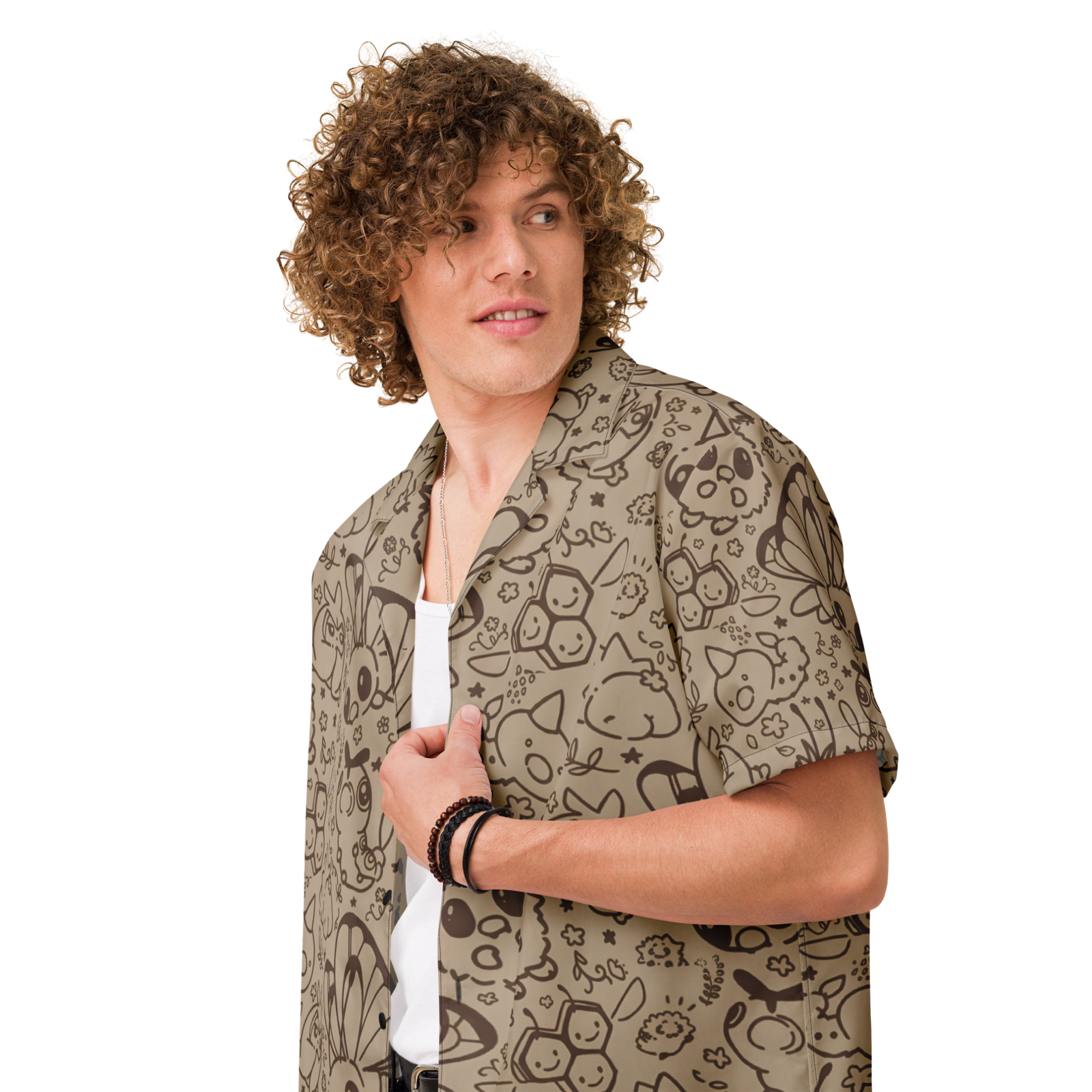 "Bug Catcher" Button Shirt
