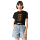 Crop top „think outside the box“ (XS - XL)