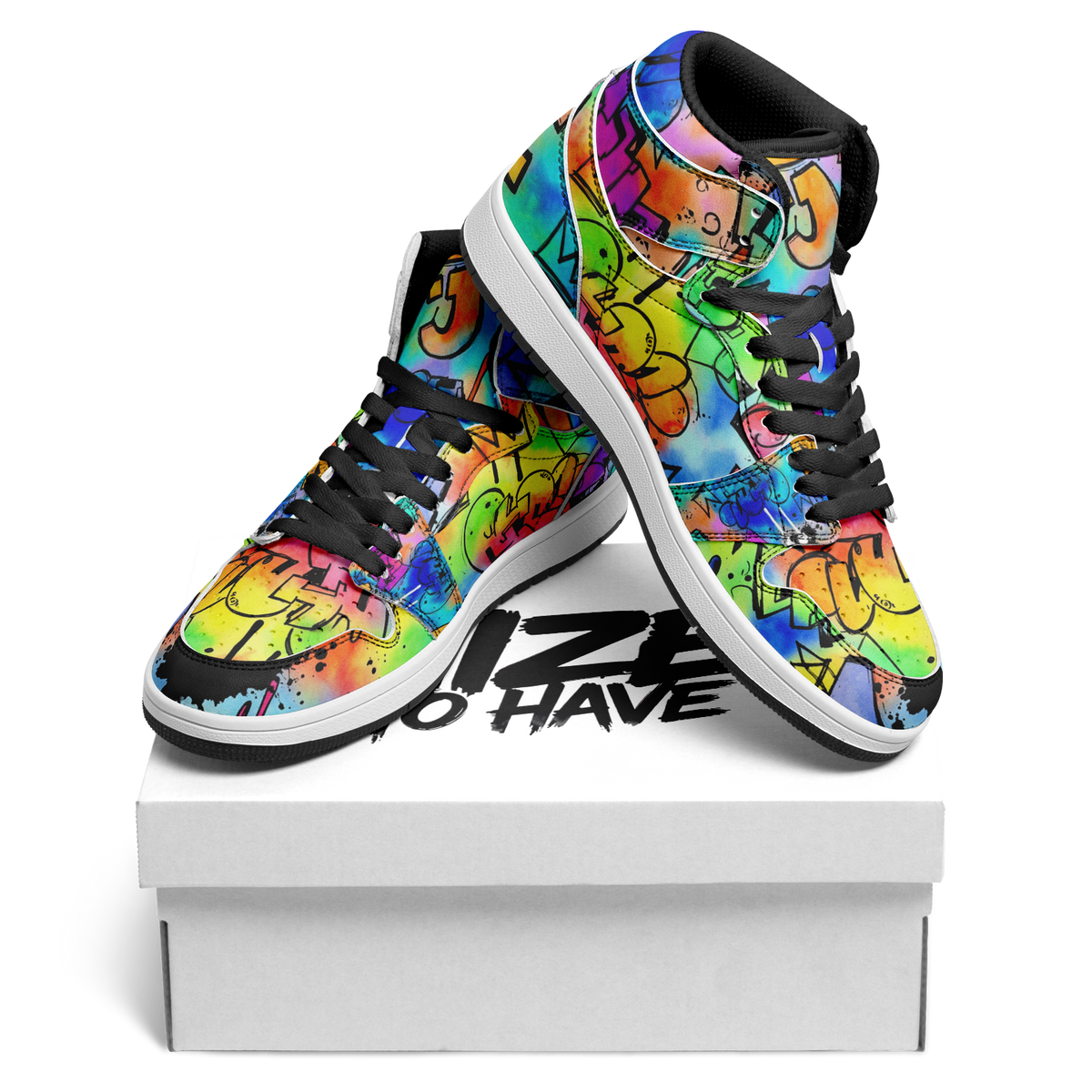 "Kings of The Street" High Top Sneaker