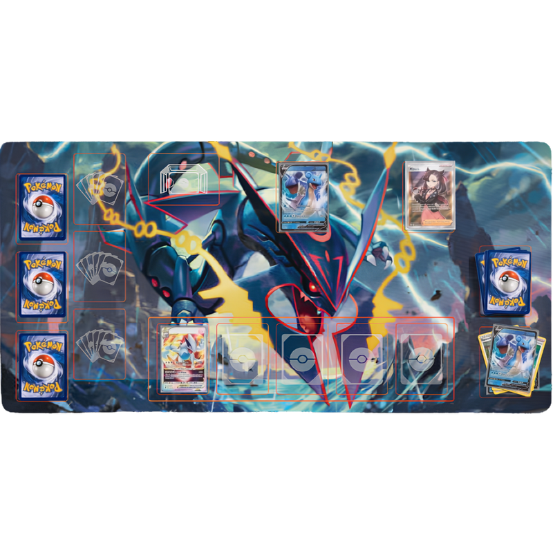 Pokémon-TCG-Spielmatte „Legendärer Sturm“ – 84 × 44 cm