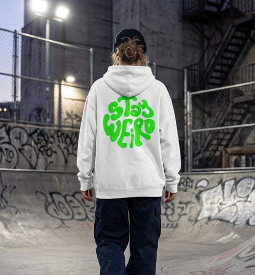 "Stay Weird" Heavy Zip-Hoodie