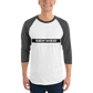 3/4 Ärmel Herren Shirt „Geh weg“ (S - 2XL)