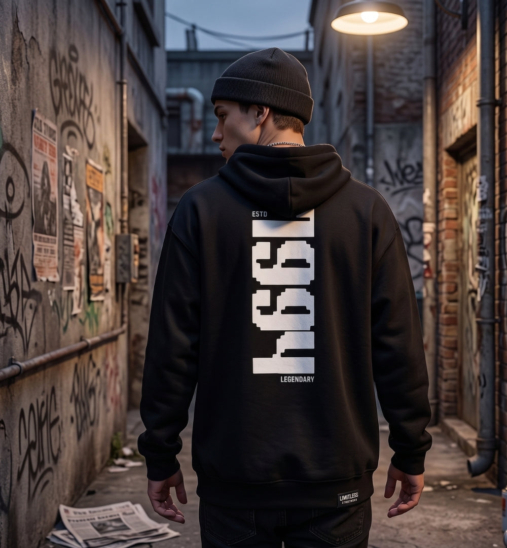 "EST. 1994: Legendario" Sudadera con capucha gruesa