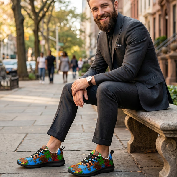 "Puzzles" Sturdy Sport Shoe's