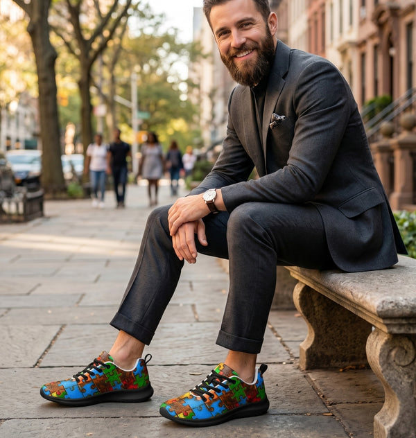 "Puzzles" Sturdy Sport Shoe's