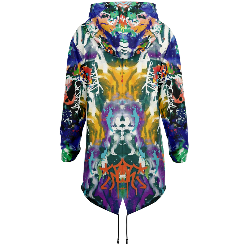 "Concrete Canvas"  Elongated Hoodie