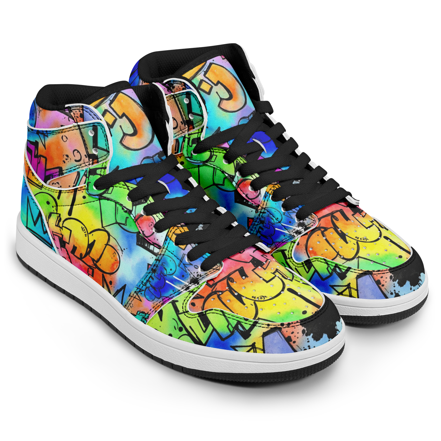 "Kings of The Street" High Top Sneaker