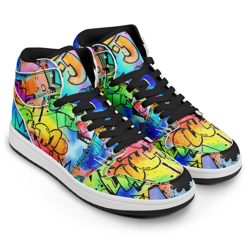 "Kings of The Street" High Top Sneaker