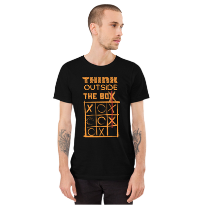 Stylisches Herren Shirt „Think outside the Box“ (S - 4XL)