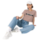 crop top „Geh weg!“ (XS - XL)