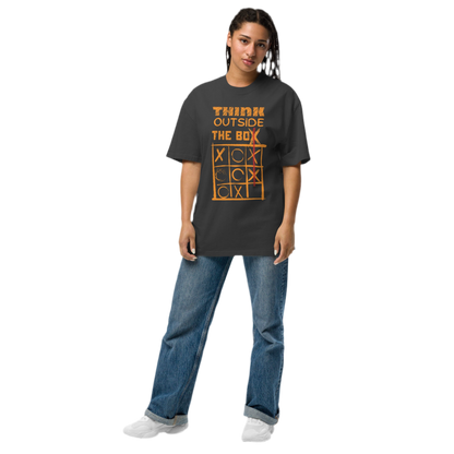 Bequemes Oversized Shirt „Think outside the box (S - 3XL)
