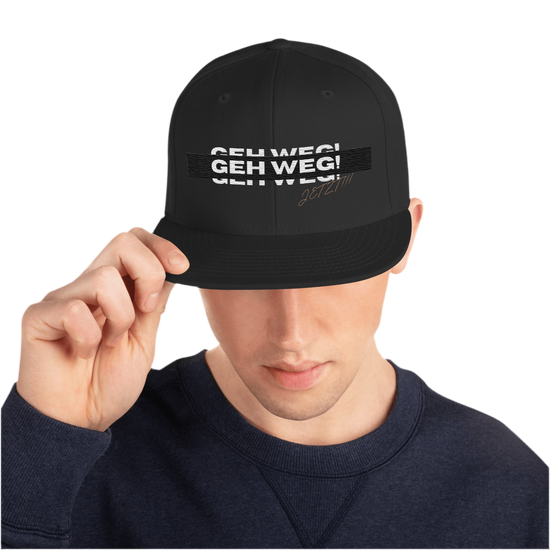 Classic Snapback „Geh weg!“