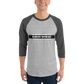 3/4 Ärmel Herren Shirt „Geh weg“ (S - 2XL)