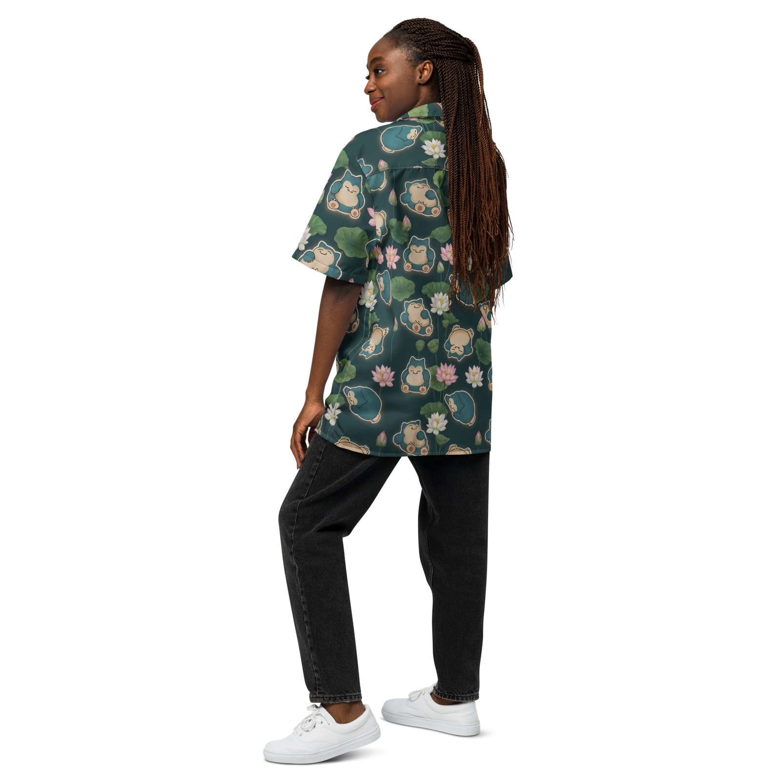 "Sleepy Lotus" Button Shirt