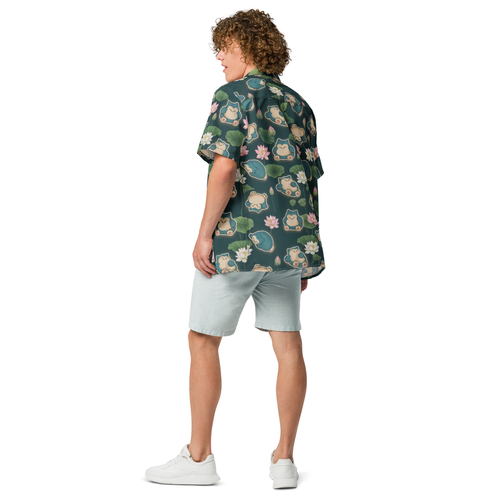 "Sleepy Lotus" Button Shirt