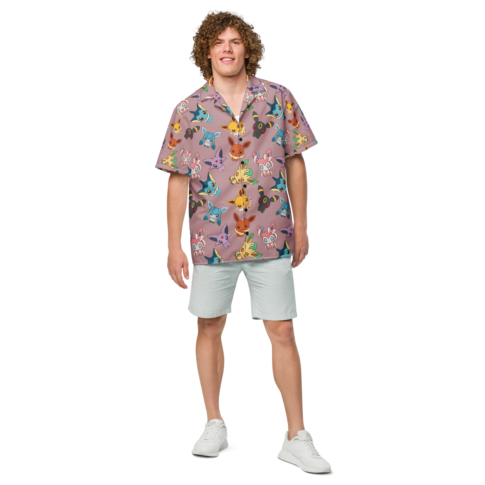 "Infinite Eeveelutions" Button Shirt
