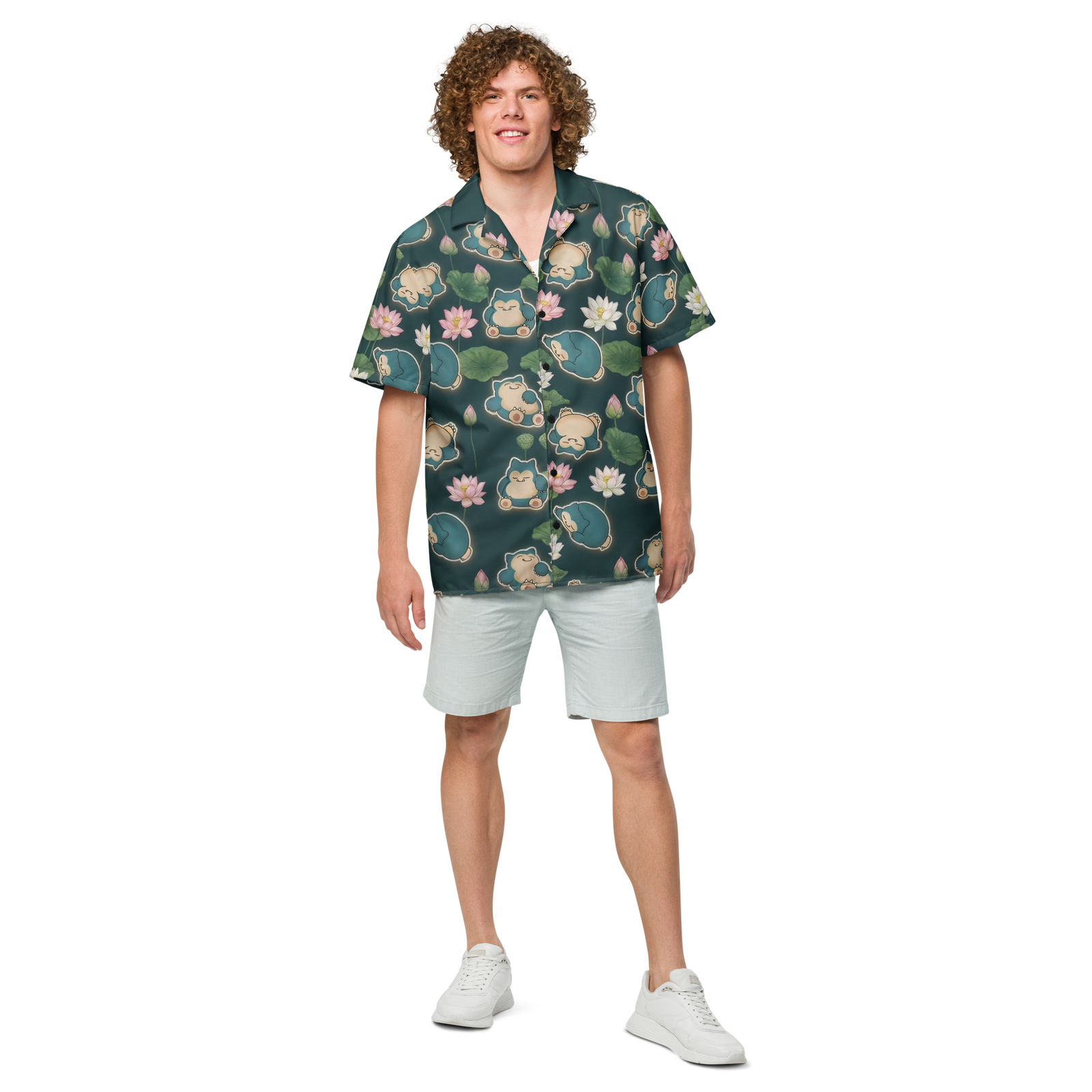 "Sleepy Lotus" Button Shirt