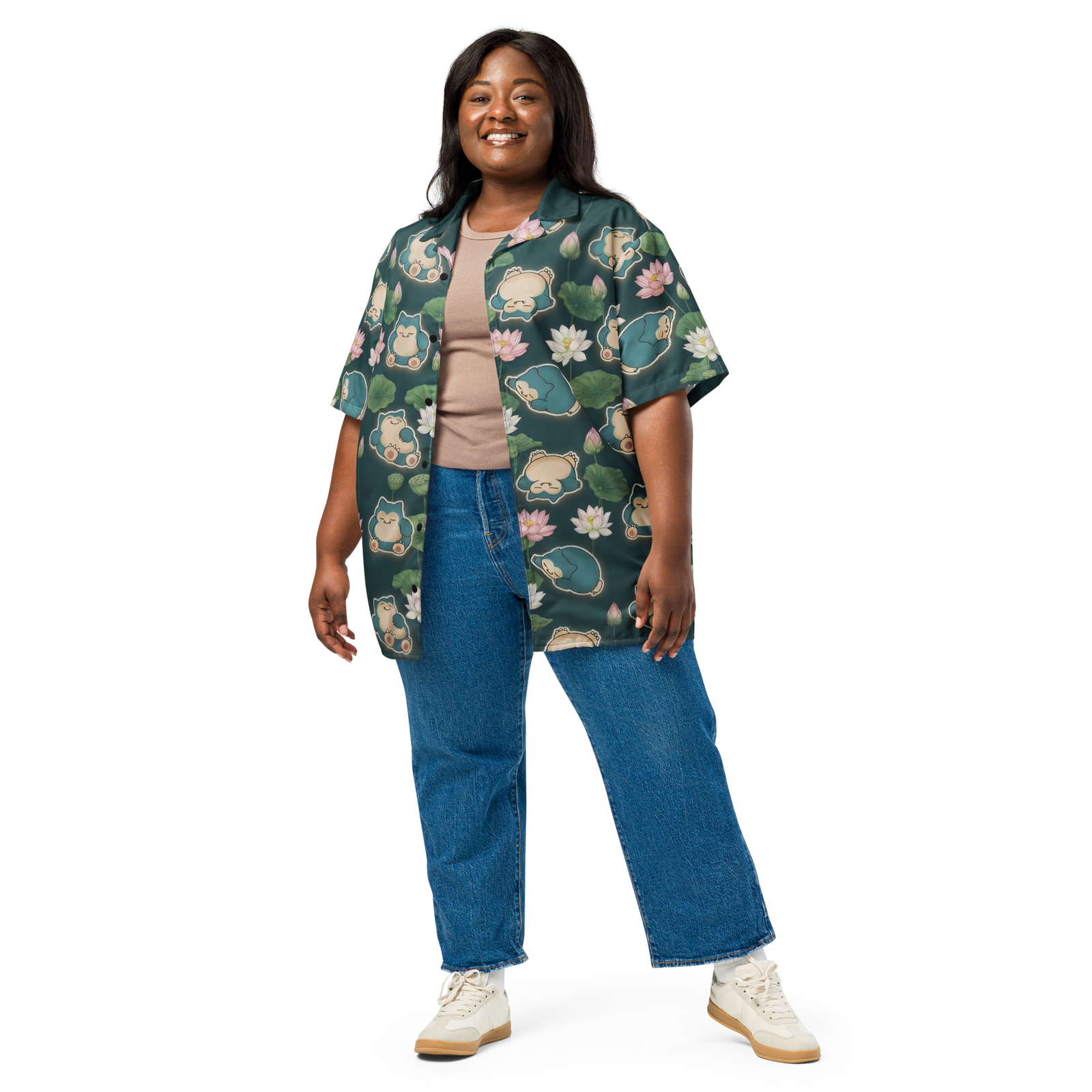 "Sleepy Lotus" Button Shirt