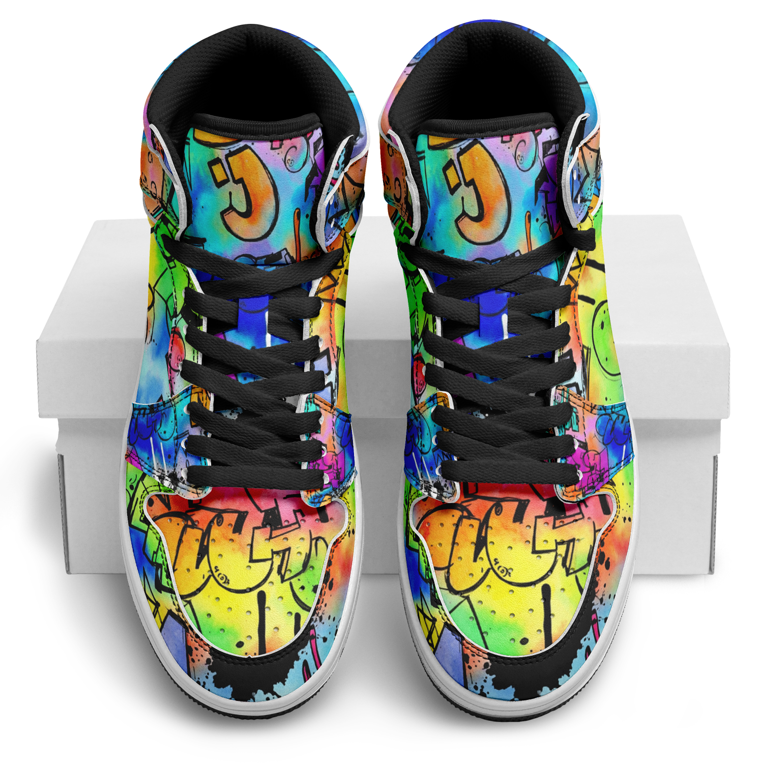 "Kings of The Street" High Top Sneaker