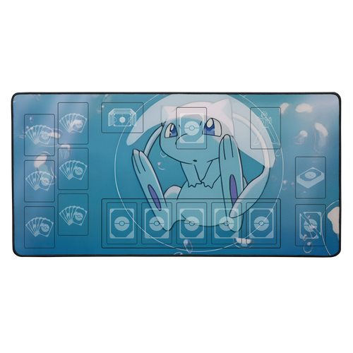 Original Bubble Mew Pokémon TCG Playmat – 84 × 44 cm