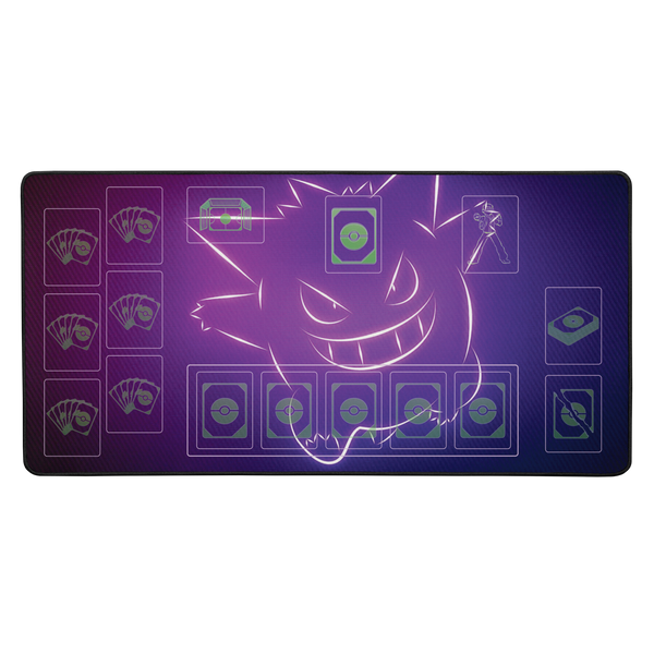 XXL Pkmn TCG Playmat "Glowing Gengar"  32″ × 17″ (84 × 44 cm)