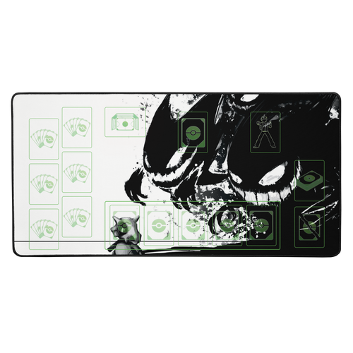 XXL Pokémon TCG Playmat "Dark Ink Nightmare" – 84 × 44 cm