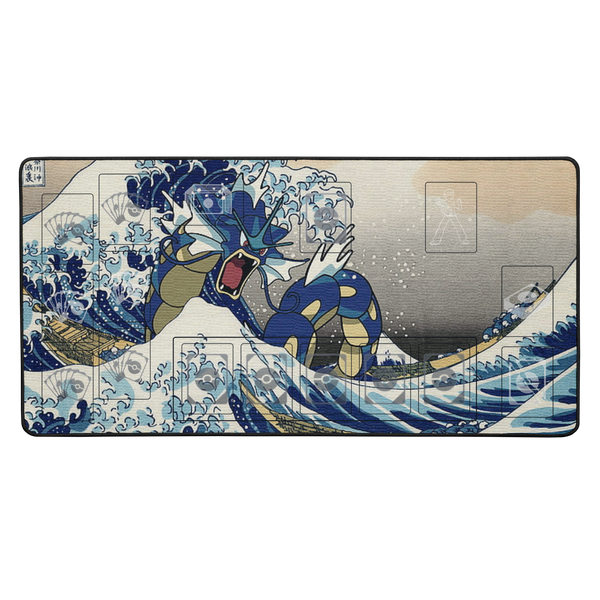 XXL Pkmn TCG Playmat "Classic Japanese Art"  32″ × 17″ (84 × 44 cm)