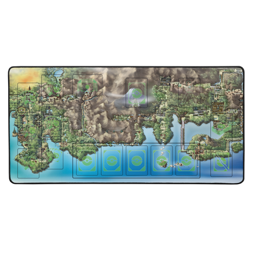 XXL Pokémon TCG Playmat "Regional Explorer" – 84 × 44 cm